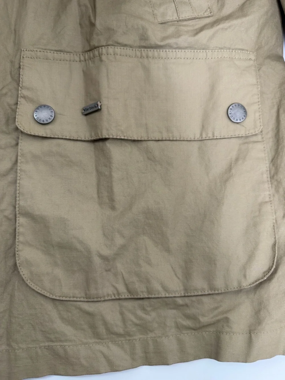 Barbour Beaufort Waxed Jacket Tan men’s size XXL - Picture 8 of 16